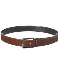 Hart Schaffner & Marx Marbelized Reversible Leather Belt