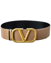 Valentino Vlogo 70Mm Reversible Leather Belt