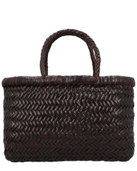 Dragon Diffusion Mini Flat Gora Leather Shoulder Bag