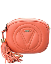 Valentino By Mario Valentino Nina Signature Leather Crossbody ONE SIZE Orange
