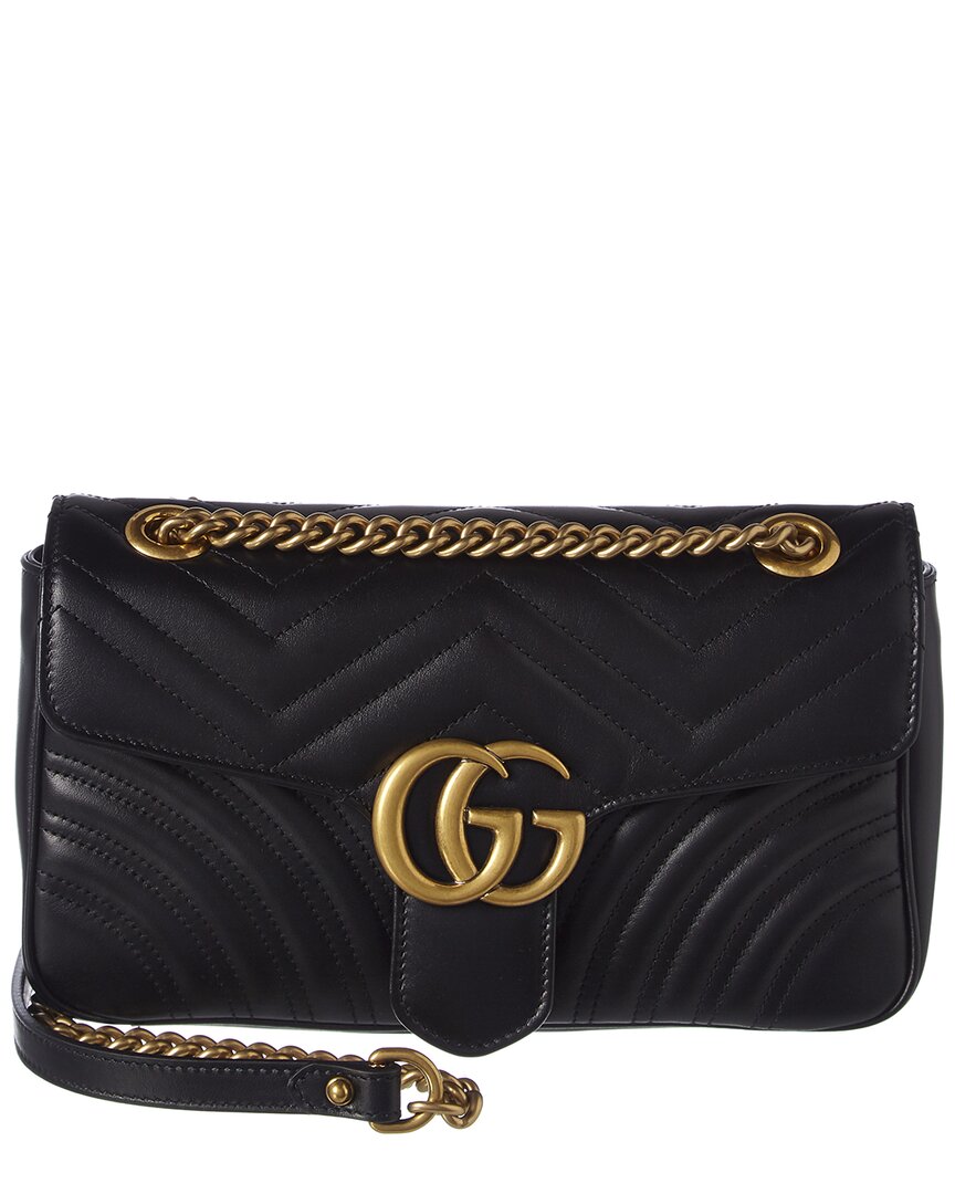 Gucci Gucci Gg Marmont Small Matelasse Leather Shoulder Bag