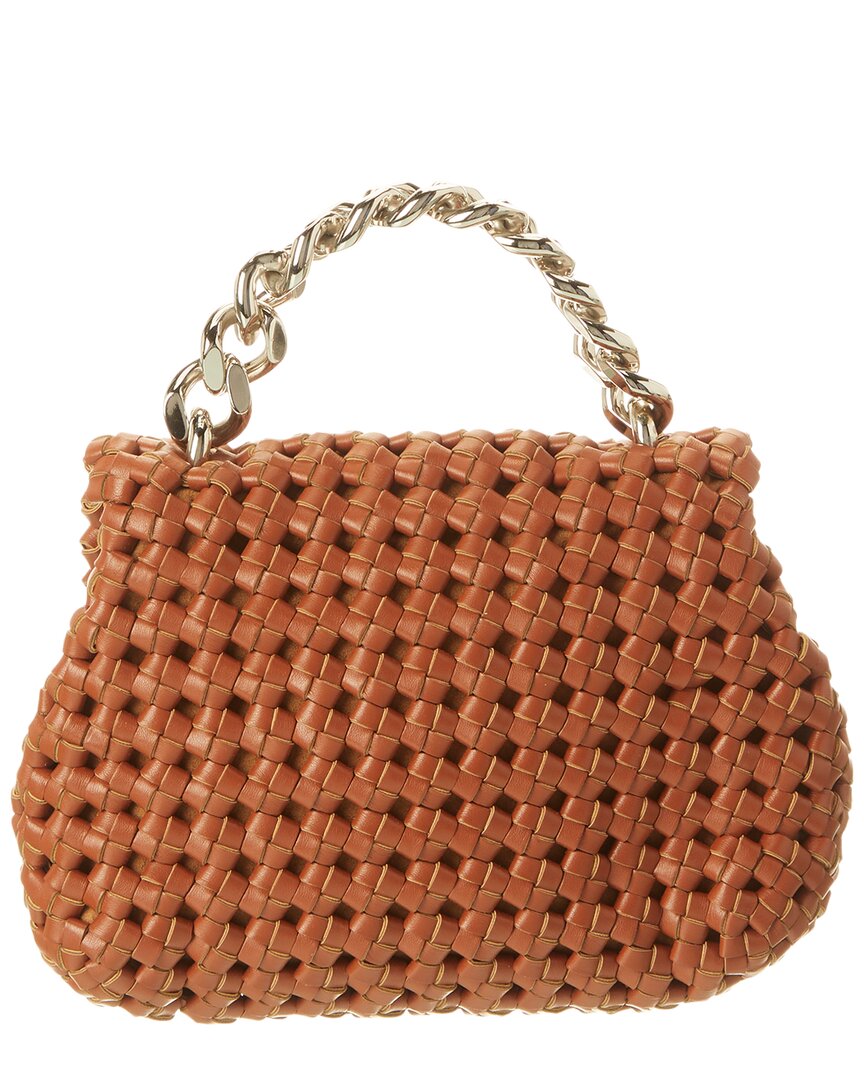 Stella Mccartney Becks Weaved Mini Shoulder Bag