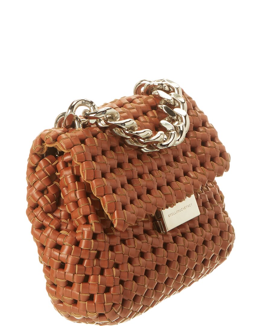 Stella Mccartney Becks Weaved Mini Shoulder Bag