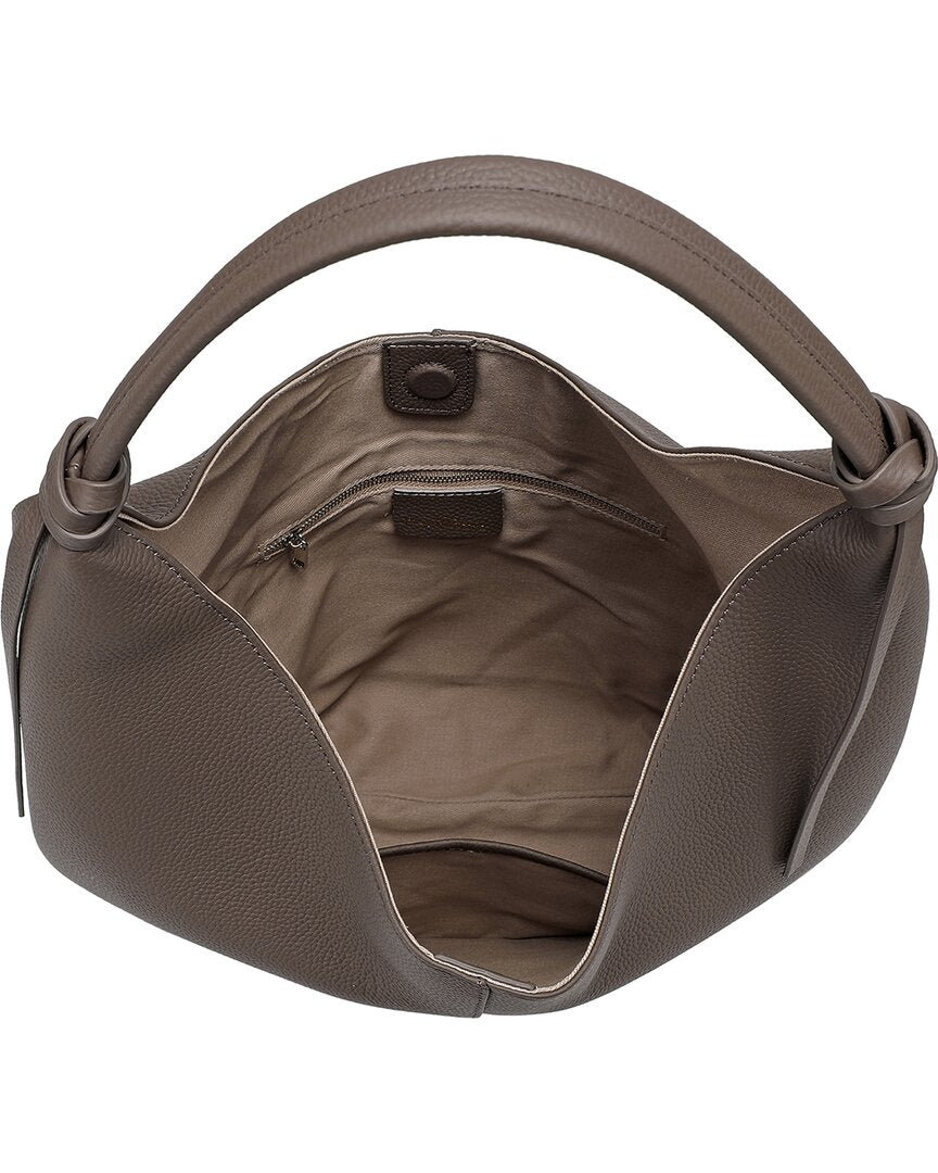 Tiffany & Fred Paris Full-Grain Leather Tote