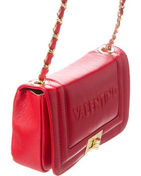 Valentino By Mario Valentino Beatriz Embossed Leather Shoulder Bag