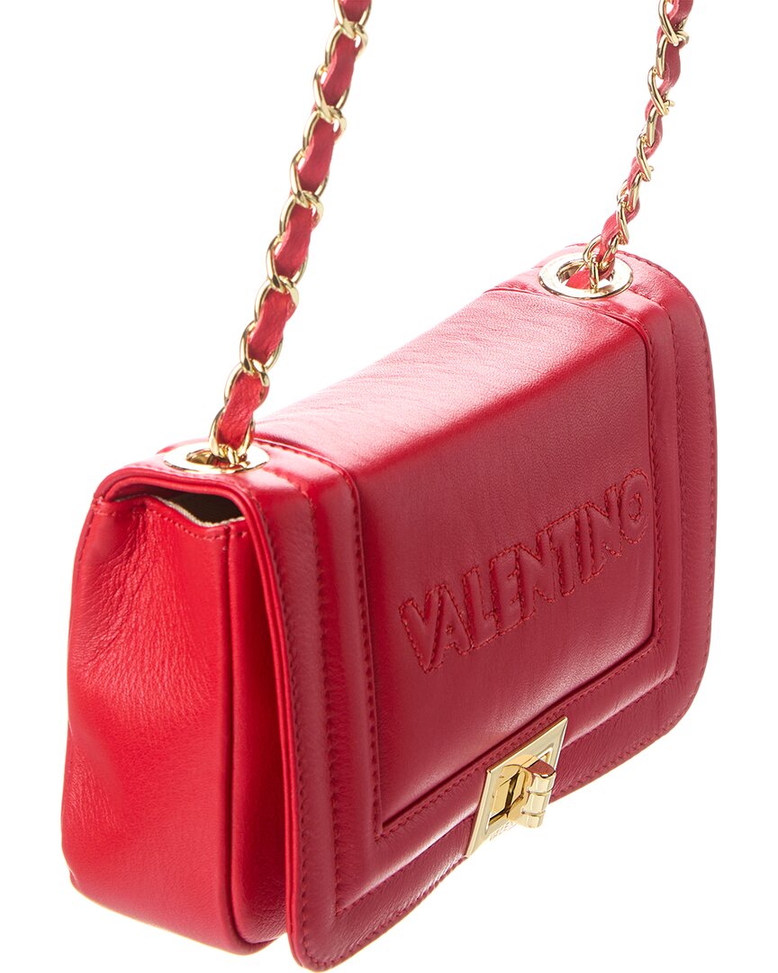Valentino By Mario Valentino Beatriz Embossed Leather Shoulder Bag