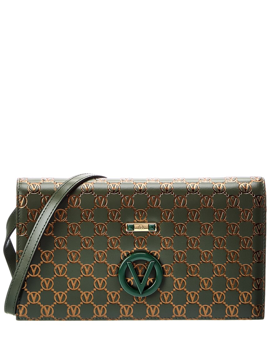 Valentino By Mario Valentino Lena Monogram Leather Shoulder Bag