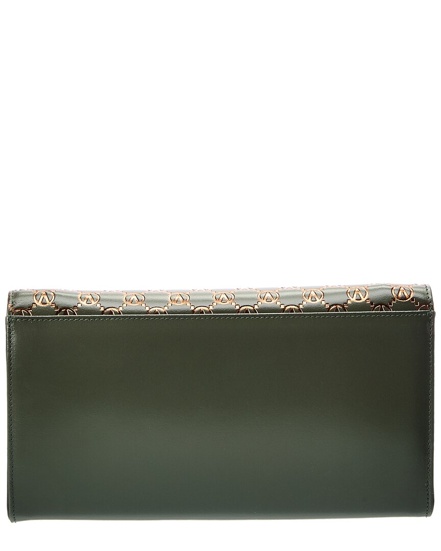 Valentino By Mario Valentino Lena Monogram Leather Shoulder Bag