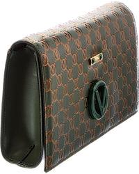 Valentino By Mario Valentino Lena Monogram Leather Shoulder Bag