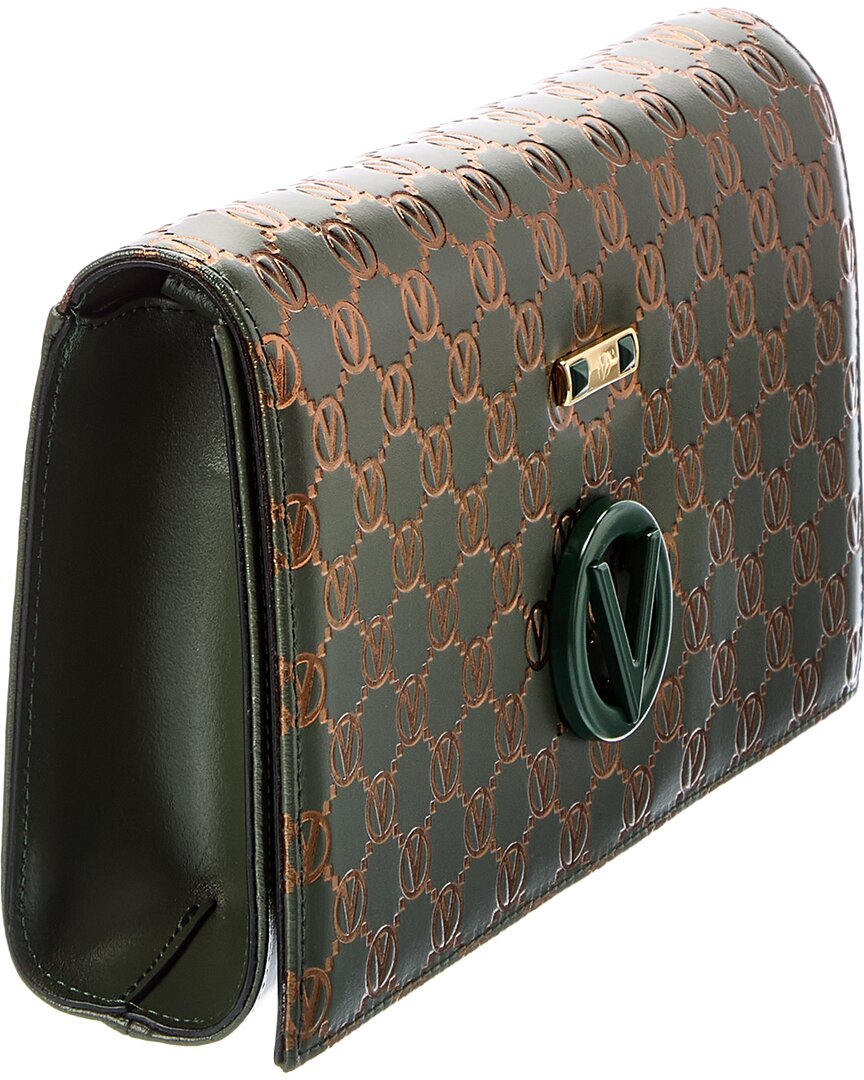 Valentino By Mario Valentino Lena Monogram Leather Shoulder Bag