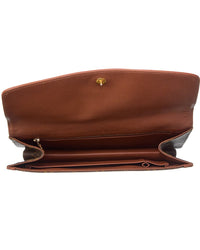 Louis Vuitton Louis Vuitton Brown Monogram Coated Canvas Pochette Dame Gm (Authentic