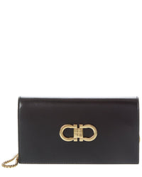 Ferragamo Ferragamo Double Gancini Leather Mini Bag