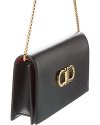 Ferragamo Ferragamo Double Gancini Leather Mini Bag