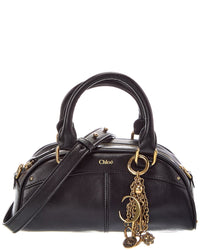 Chloé Chloé Small Leather Bowling Bag