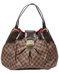 Louis Vuitton Louis Vuitton Brown Damier Ebene Sistina (Authentic Pre-Loved)