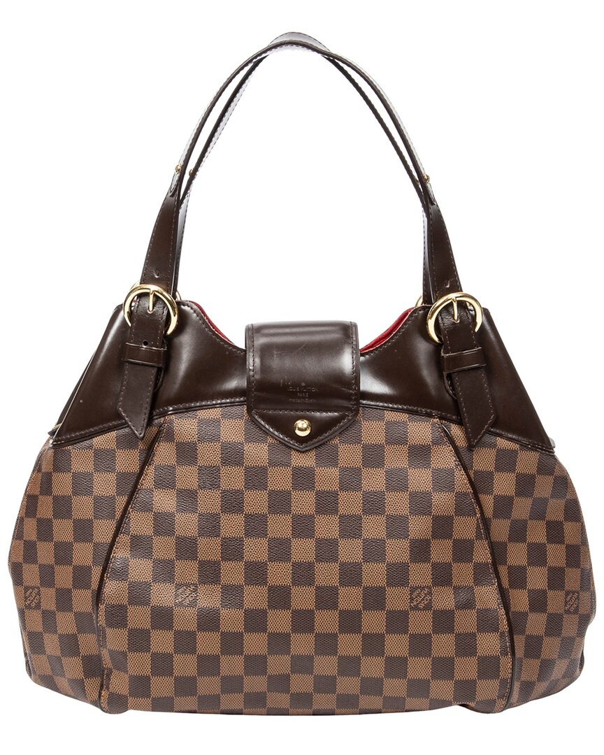 Louis Vuitton Louis Vuitton Brown Damier Ebene Sistina (Authentic Pre-Loved)