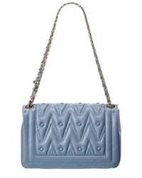 Valentino By Mario Valentino Alice Diamond Leather Shoulder Bag