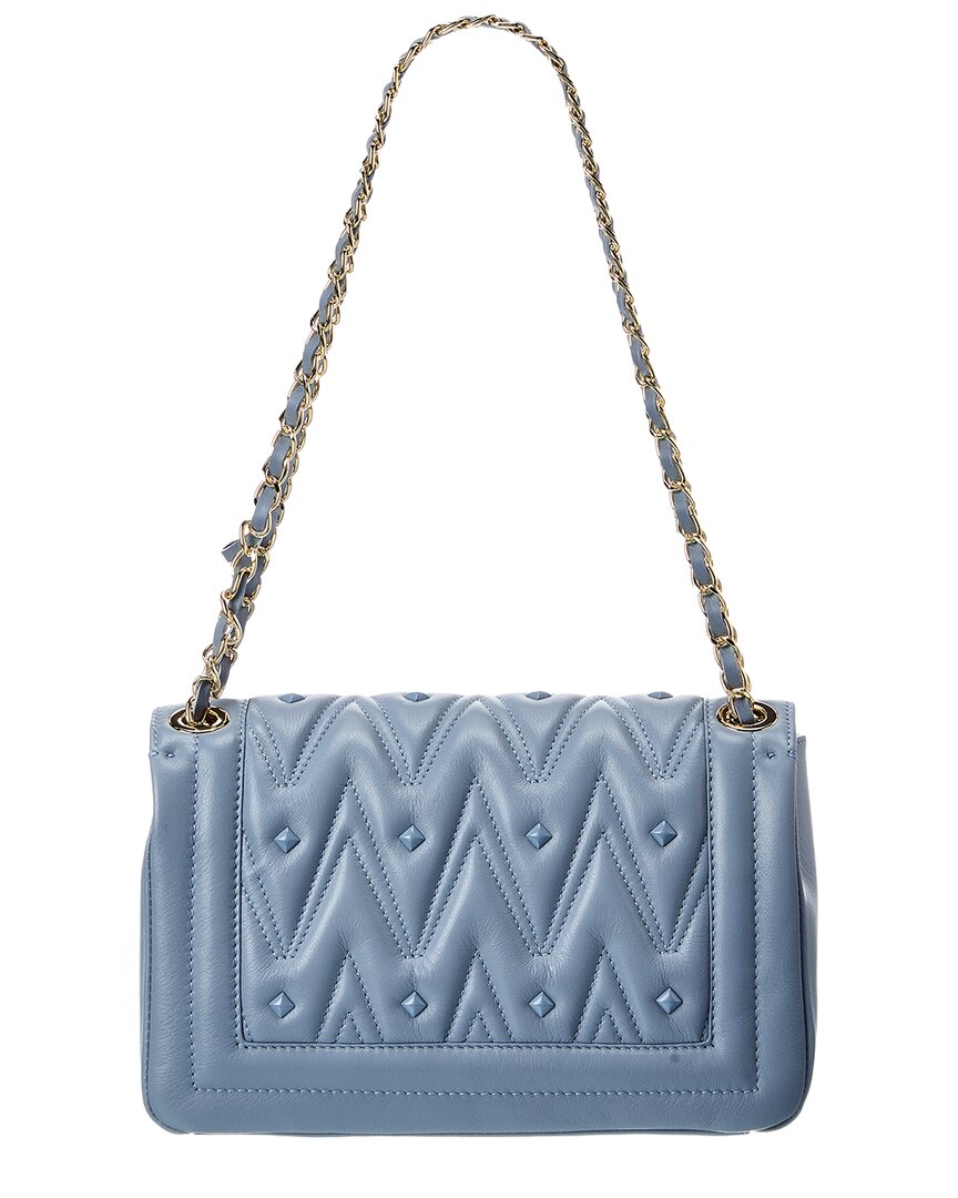Valentino By Mario Valentino Alice Diamond Leather Shoulder Bag