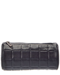 Chanel Chanel Black Quilted Lambskin Leather Chocolate Bar (Authentic Pre-Loved)