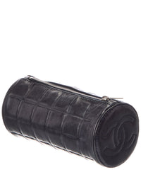 Chanel Chanel Black Quilted Lambskin Leather Chocolate Bar (Authentic Pre-Loved)