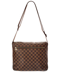 Louis Vuitton Louis Vuitton Brown Damier Ebene Coated Canvas Brooklyn Mm (Authentic Pre-Loved)