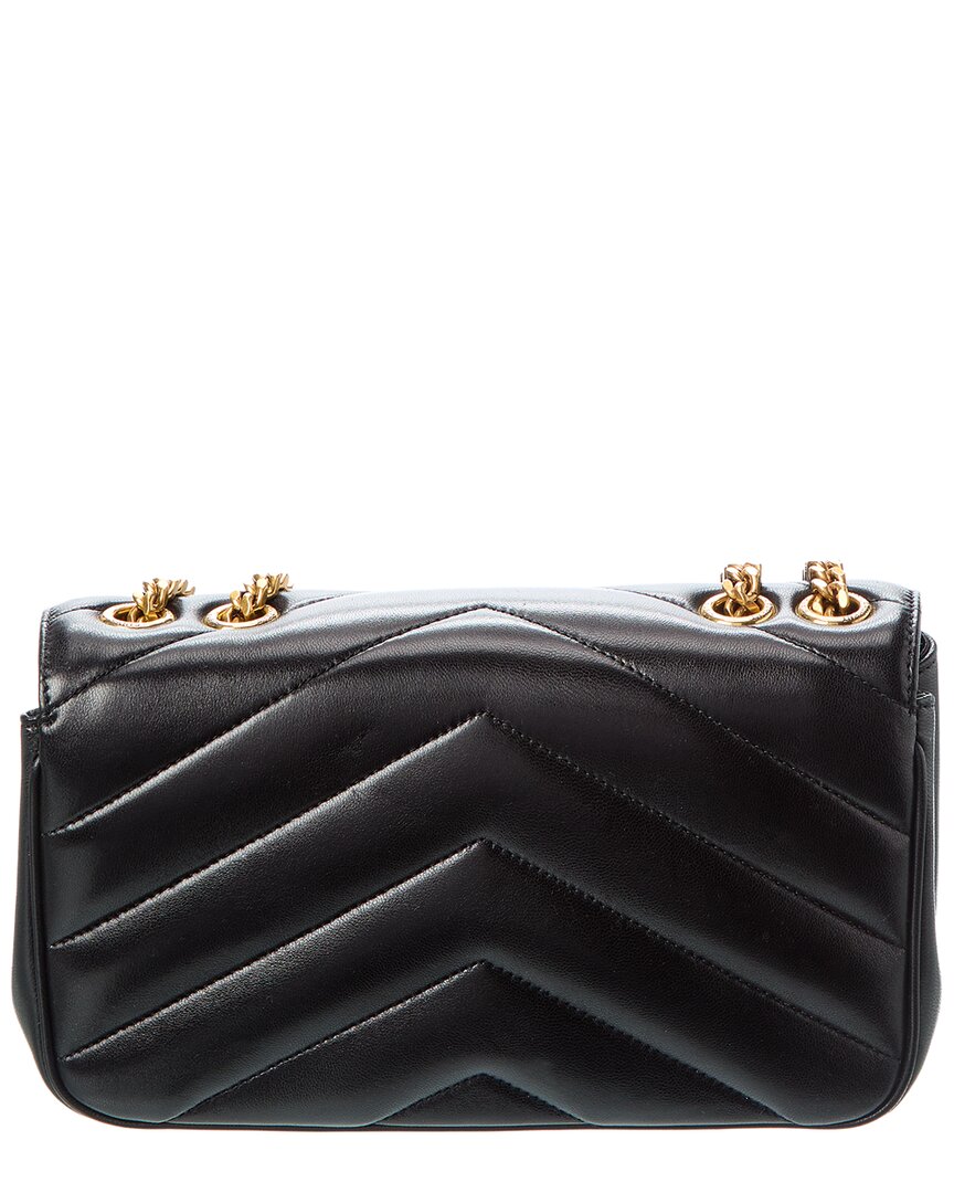 Saint Laurent Saint Laurent Loulou Small Leather Shoulder Bag