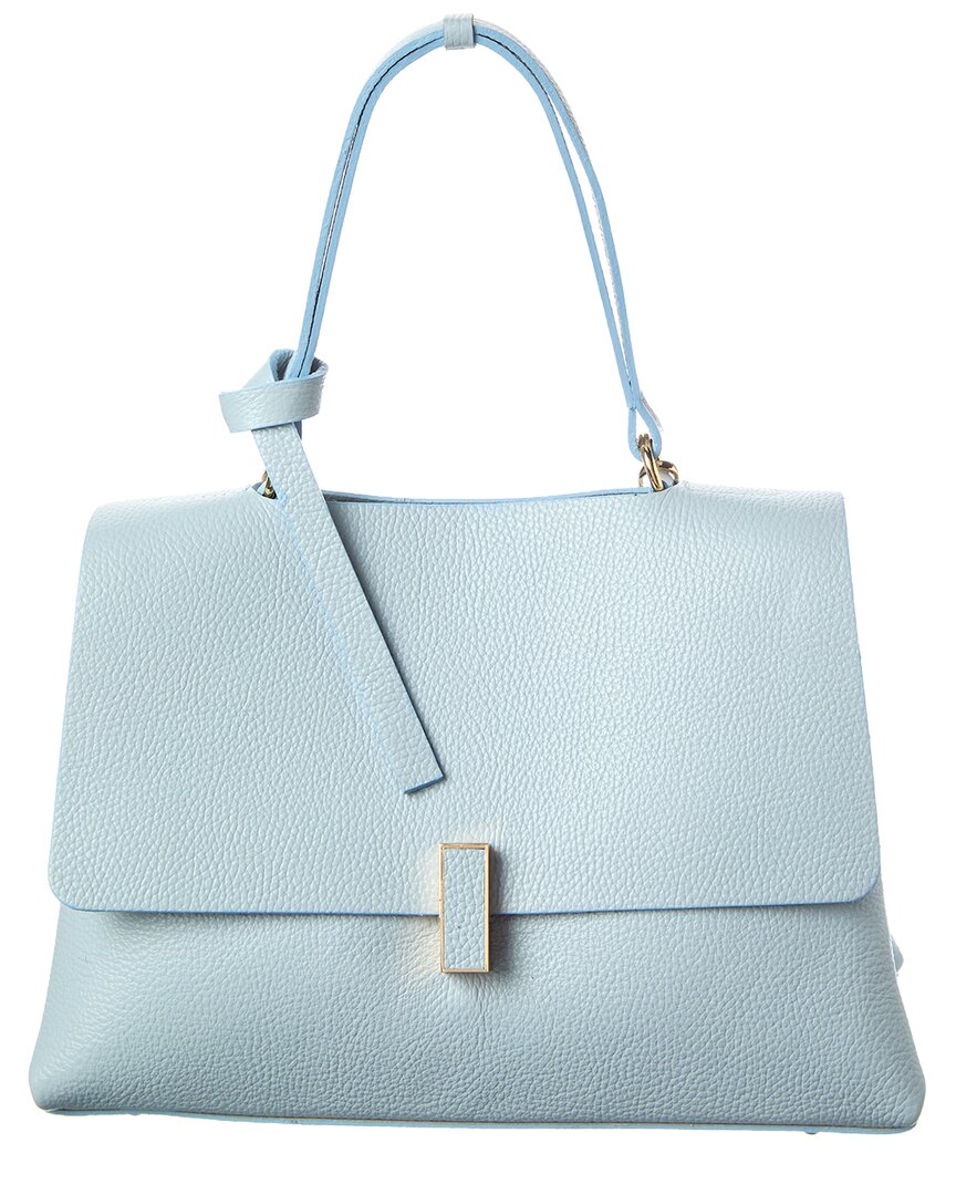 Italian Leather Top Handle Shoulder Bag