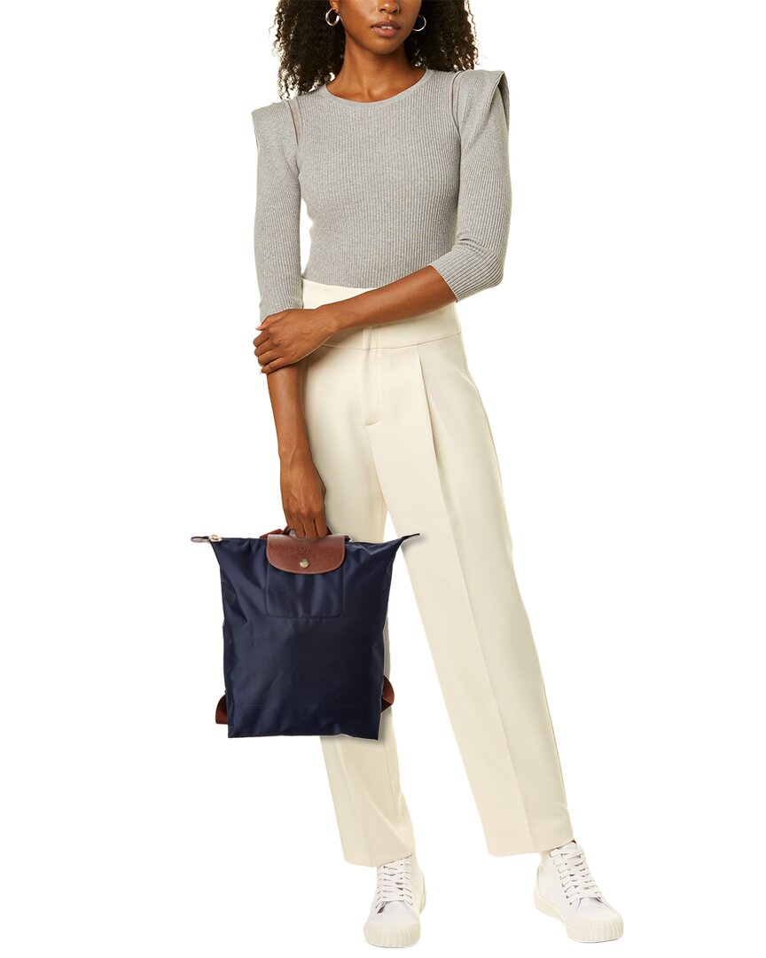 Longchamp Le Pliage Original Medium Canvas Backpack