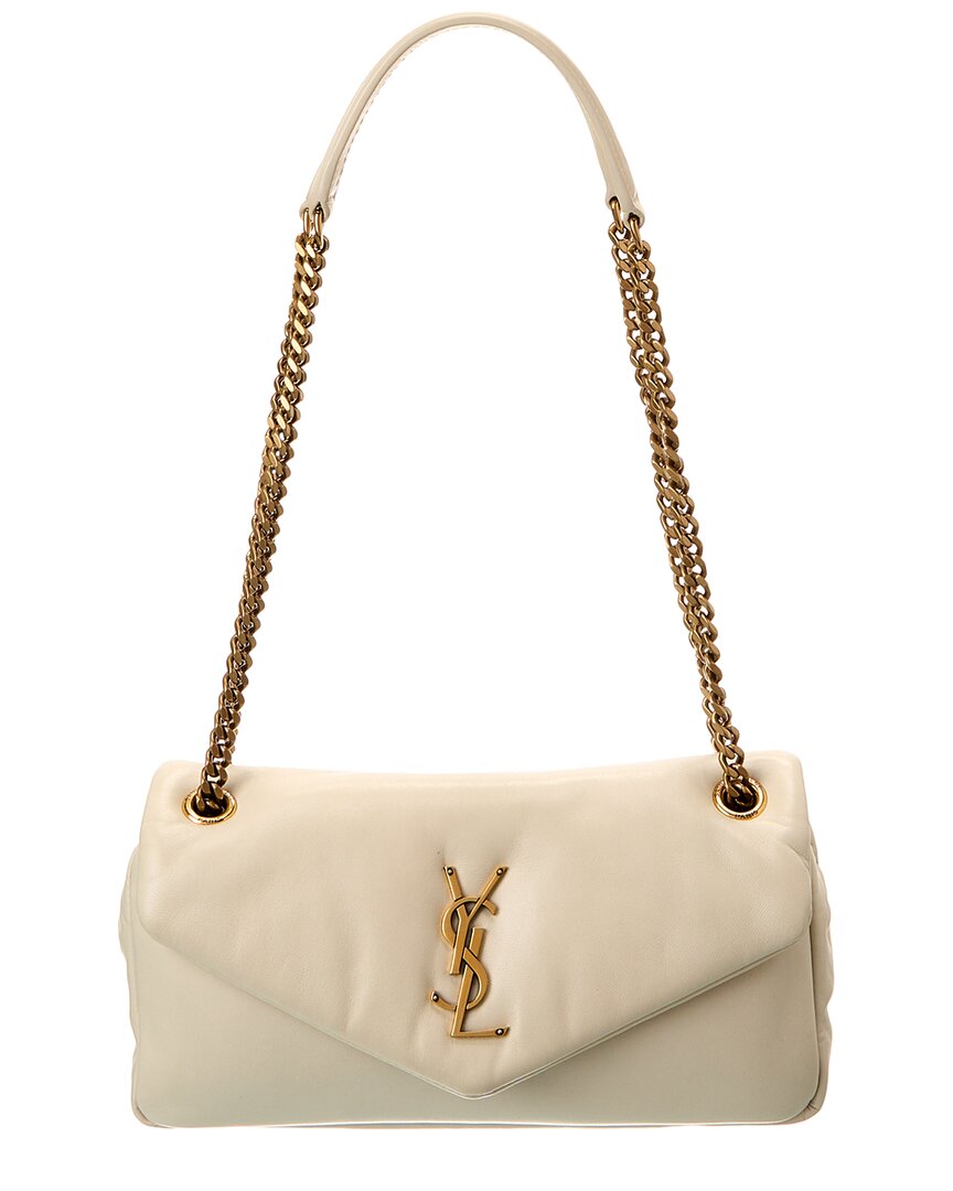 Saint Laurent Calypso Leather Shoulder Bag