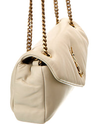 Saint Laurent Calypso Leather Shoulder Bag