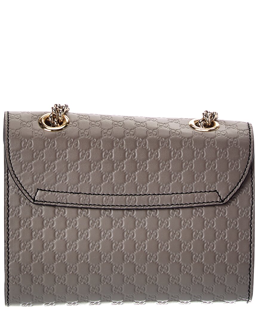 Gucci Gucci Grey Guccissima Emily Crossbody Bag (Authentic Pre-Loved)