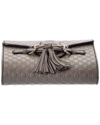 Gucci Gucci Grey Guccissima Emily Crossbody Bag (Authentic Pre-Loved)