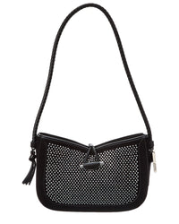 Isabel Marant Vigo Suede Shoulder Bag Black ONE SIZE