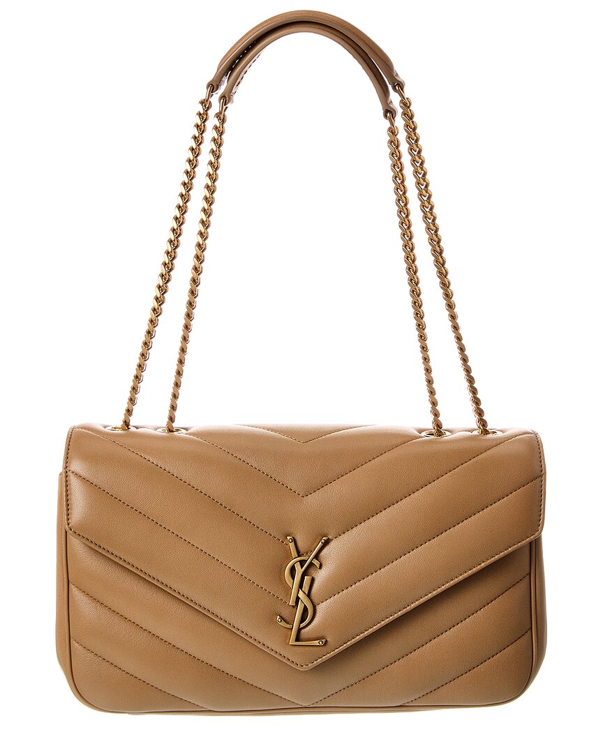 Saint Laurent Saint Laurent Loulou Medium Leather Shoulder Bag