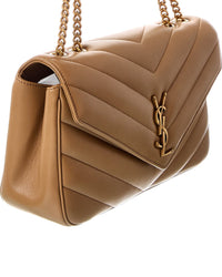 Saint Laurent Saint Laurent Loulou Medium Leather Shoulder Bag