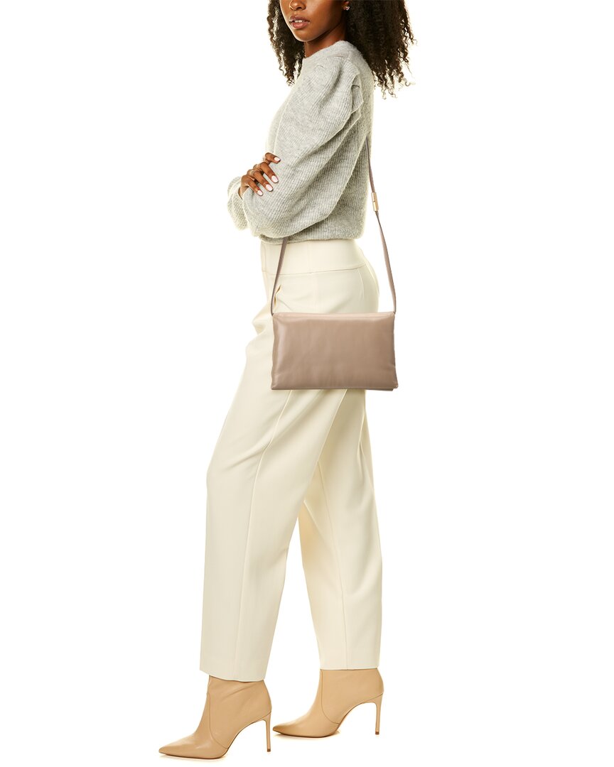 Marni Prisma Leather Shoulder Bag