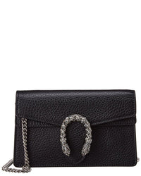 Gucci Gucci Dionysus Super Mini Leather Shoulder Bag