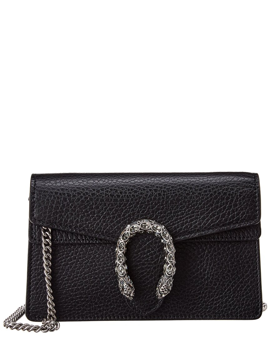 Gucci Gucci Dionysus Super Mini Leather Shoulder Bag