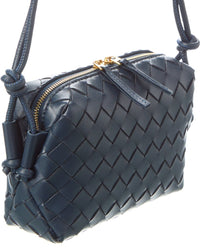 Tiffany & Fred Paris Woven Leather Crossbody