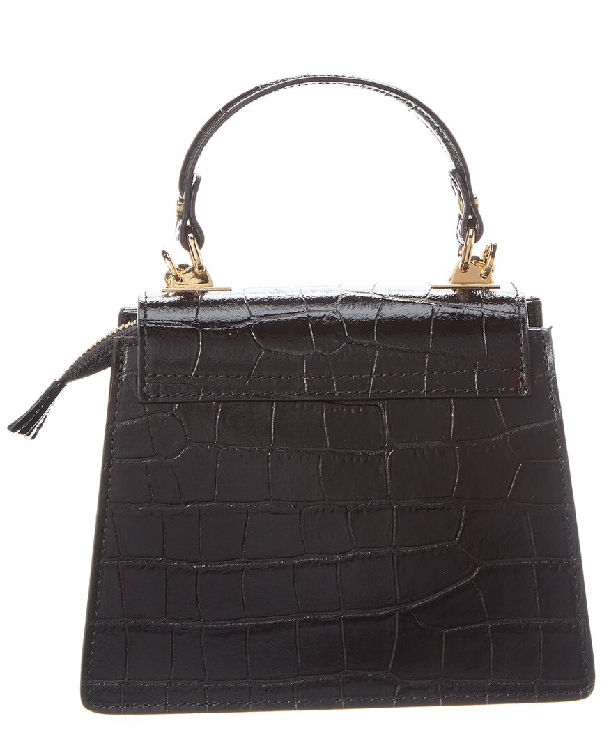 Persaman New York Adriana Leather Top Handle Bag