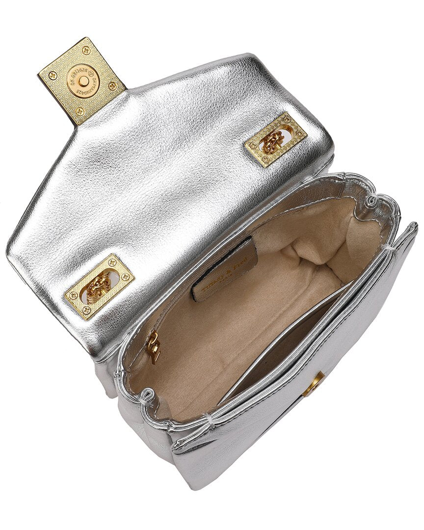 Tiffany & Fred Paris Smooth Leather Shoulder Bag