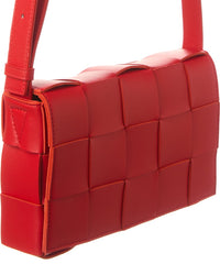 Bottega Veneta Bottega Veneta Cassette Maxi Intrecciato Leather Crossbody