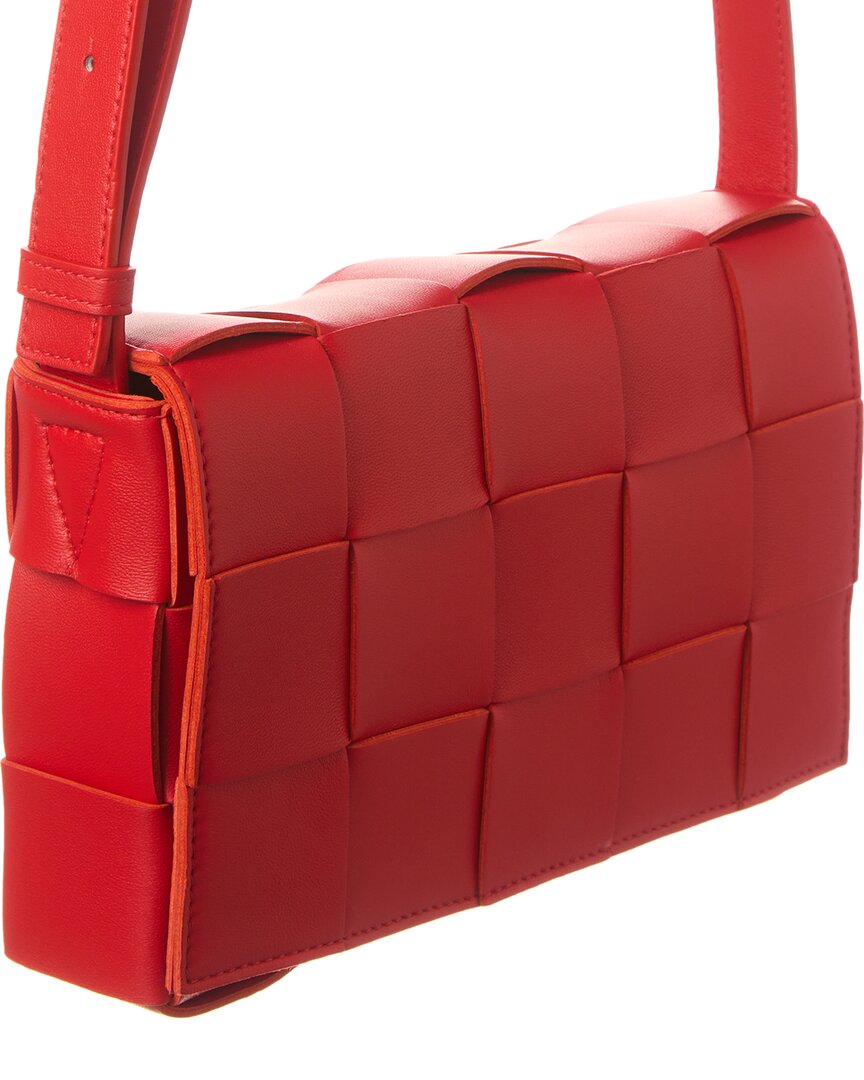 Bottega Veneta Bottega Veneta Cassette Maxi Intrecciato Leather Crossbody