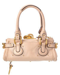 Chloé Paddington Small Grained Leather Shoulder Bag