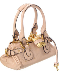 Chloé Paddington Small Grained Leather Shoulder Bag