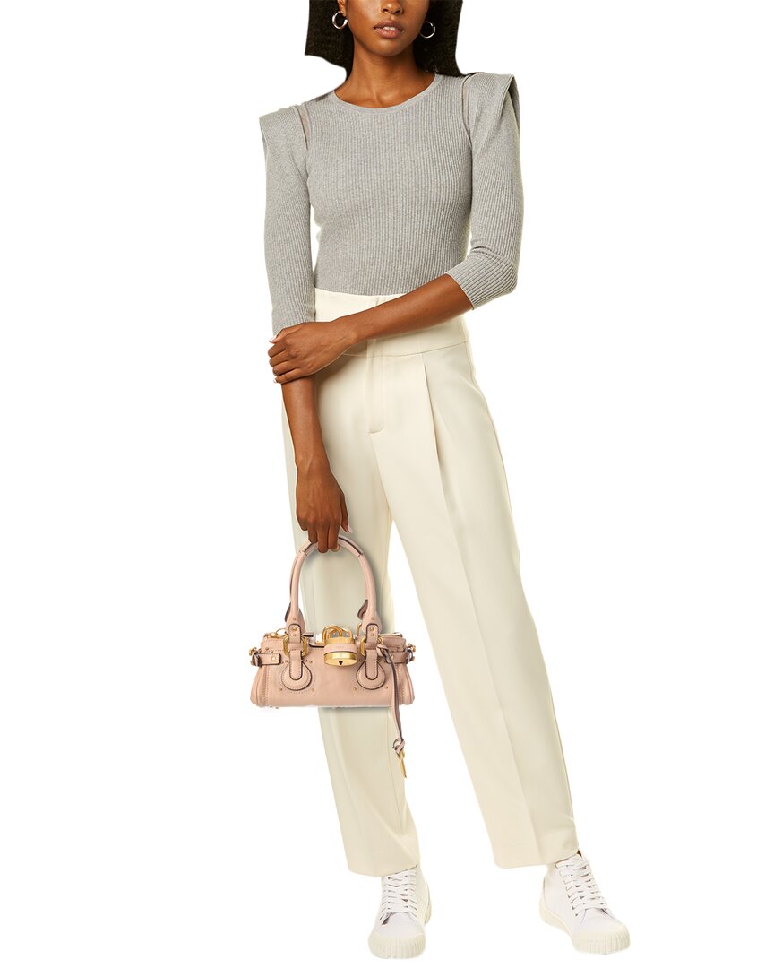 Chloé Paddington Small Grained Leather Shoulder Bag