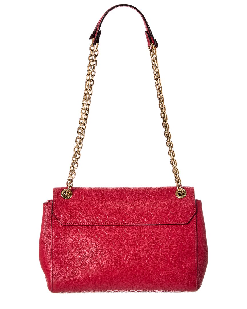 Louis Vuitton Louis Vuitton Red Empreinte Leather Vavin Pm (Authentic Pre-Loved)