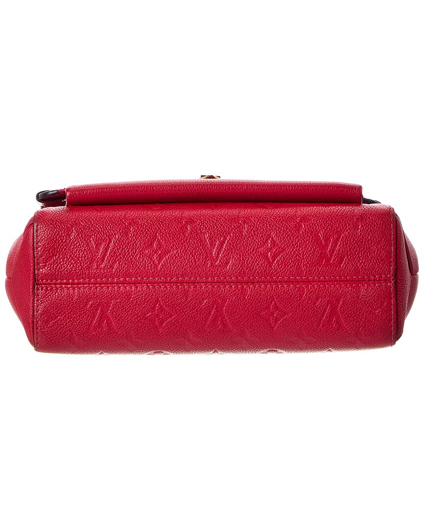 Louis Vuitton Louis Vuitton Red Empreinte Leather Vavin Pm (Authentic Pre-Loved)