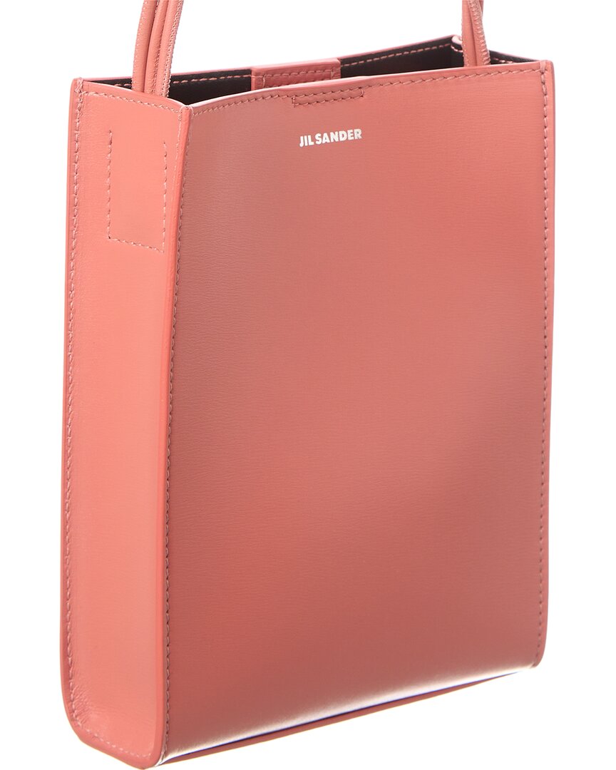 Jil Sander Tangle Small Leather Shoulder Bag