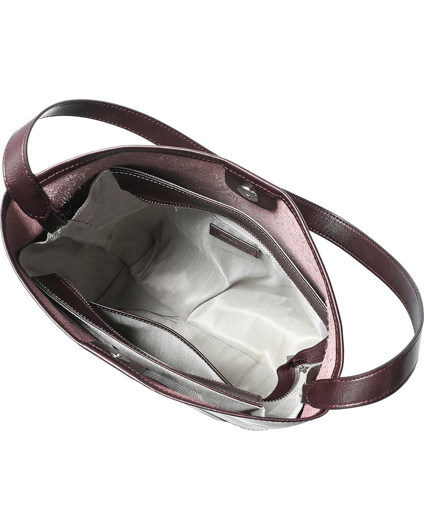 Tiffany & Fred Paris Tiffany & Fred Paris Shiny Leather Tote